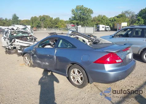 2007 Honda Accord 2.4 Ex from USA, damaged, VIN 1HGCM72667A005124